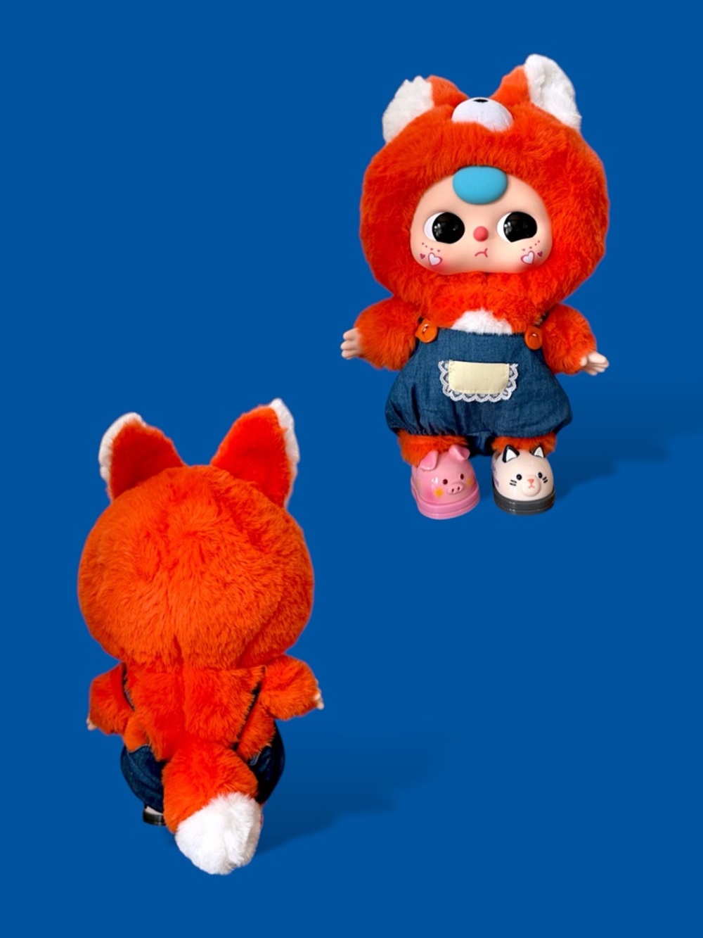 Baby Three 400% Big Baby Plush Doll Fox - Picture 15 of 16